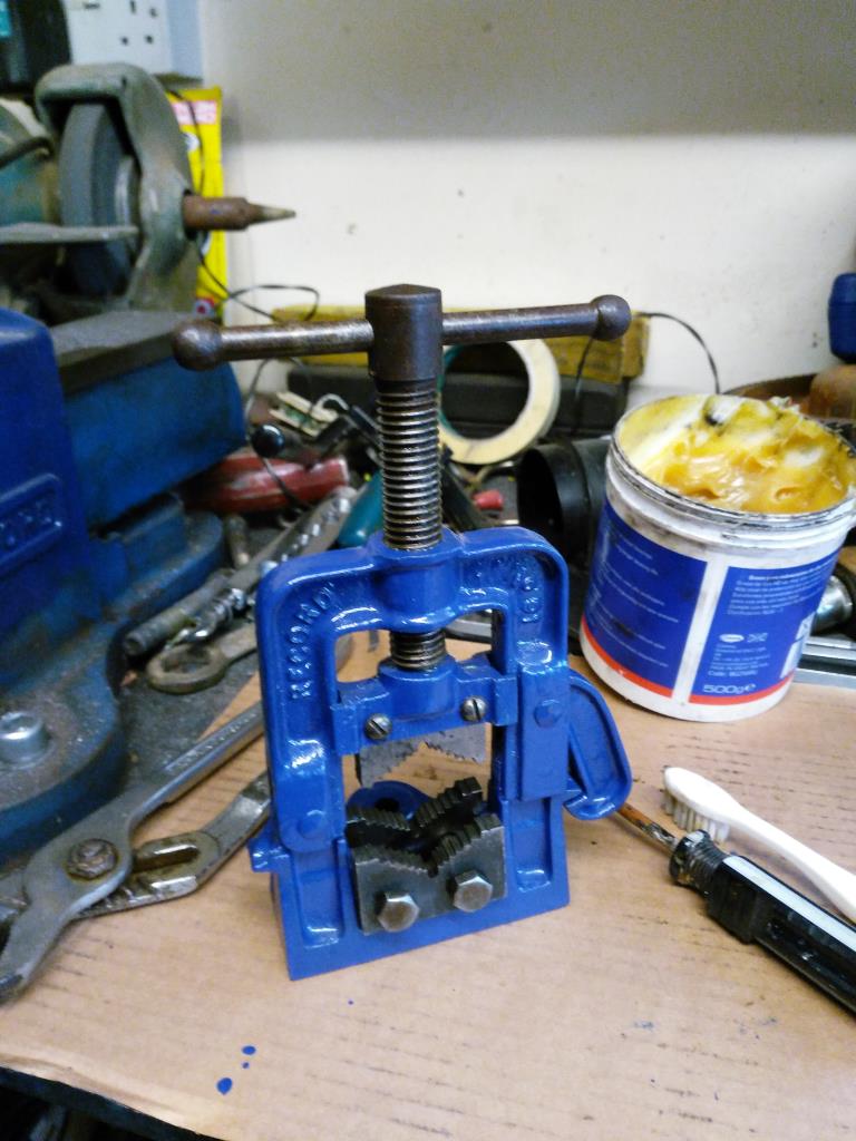 Finished Pipe Vise