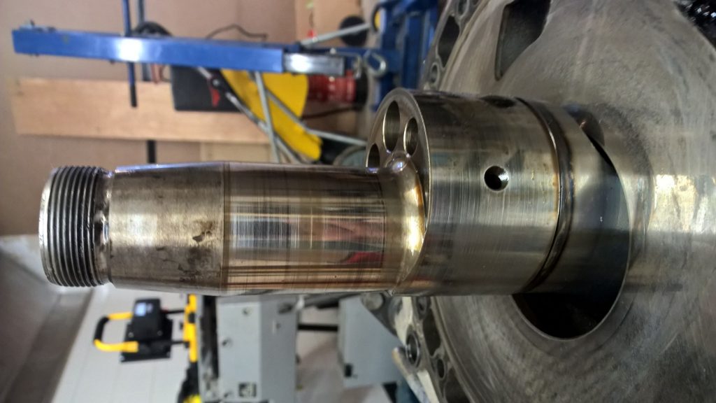 Damaged E-shaft