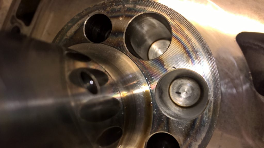E-Shaft Heat Marks
