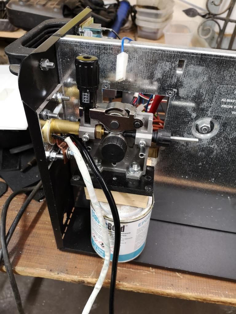 Wire feeder trial fit