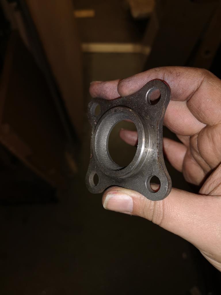 Modified RX8 bearing retainer