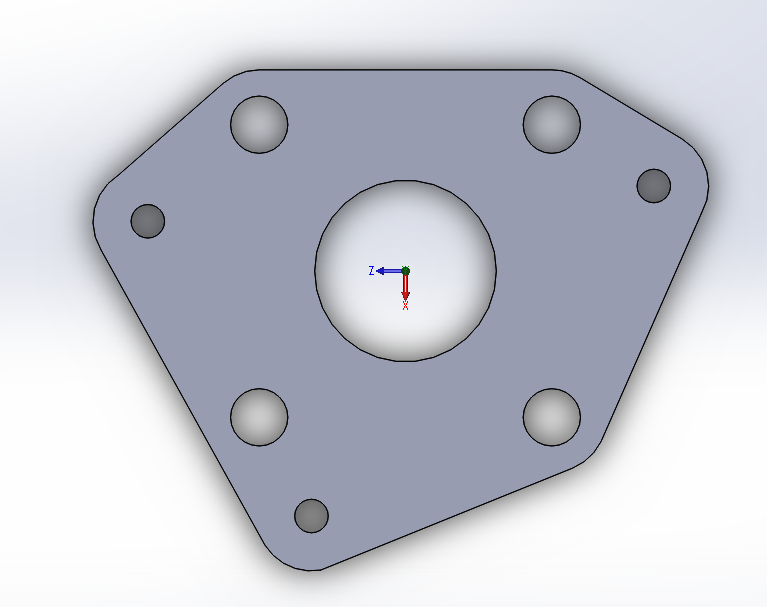 3D design of first adapter design