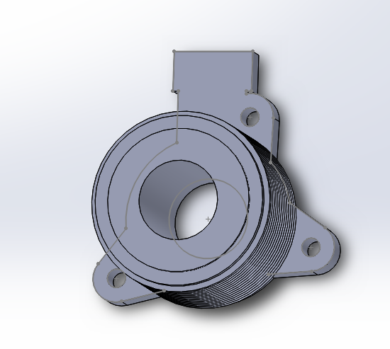 3D model of Mk3 Mondeo Clutch slave