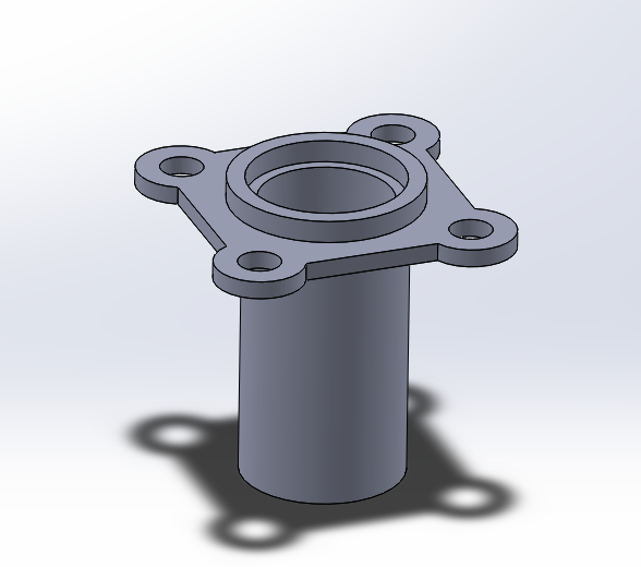 3D model of the RX8 gearbox input bearing retainer